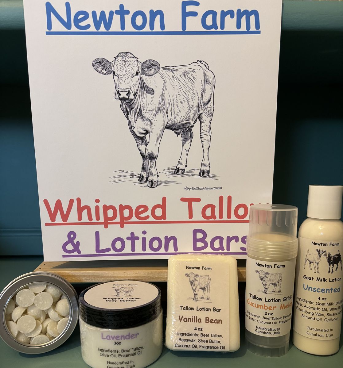 Whipped Tallow Body Butter And Lotion Bars