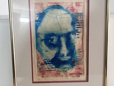 K. Browne Signed Limited Ed 7/11 Watercolor