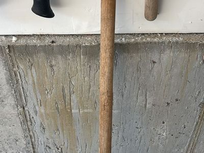 Vintage Heavy Duty Pickaxe with Wooden Handle