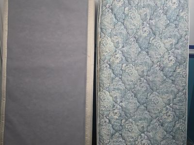 Free twin mattress and box spring