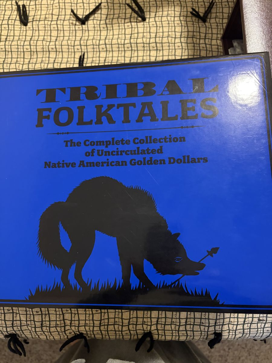 Tribal Folktales: Complete Collection Uncirculated Native American Golden Dollars & Lore