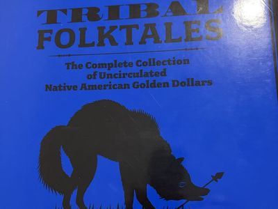 Tribal Folktales: Complete Collection Uncirculated Native American Golden Dollars & Lore