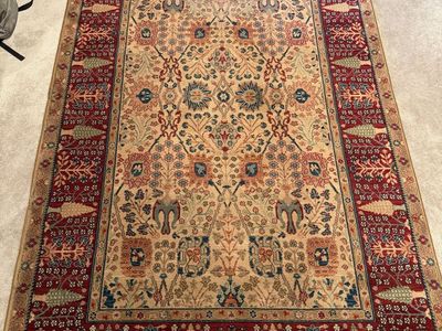 Samovar Hand-Knotted Persian Rug 5'9" × 9'