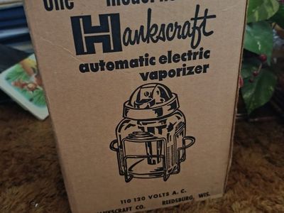 Vintage Hankscraft Automatic Electric Steam Vaporizer Model 202-S