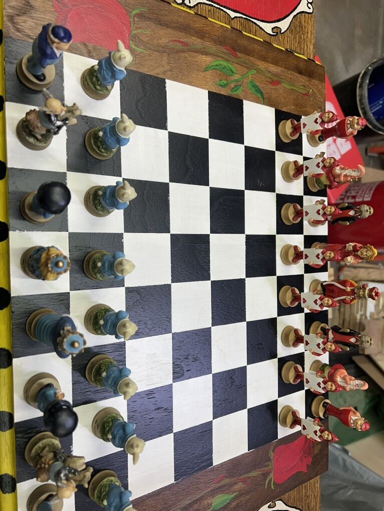 Singer Sewing Table/chess Table