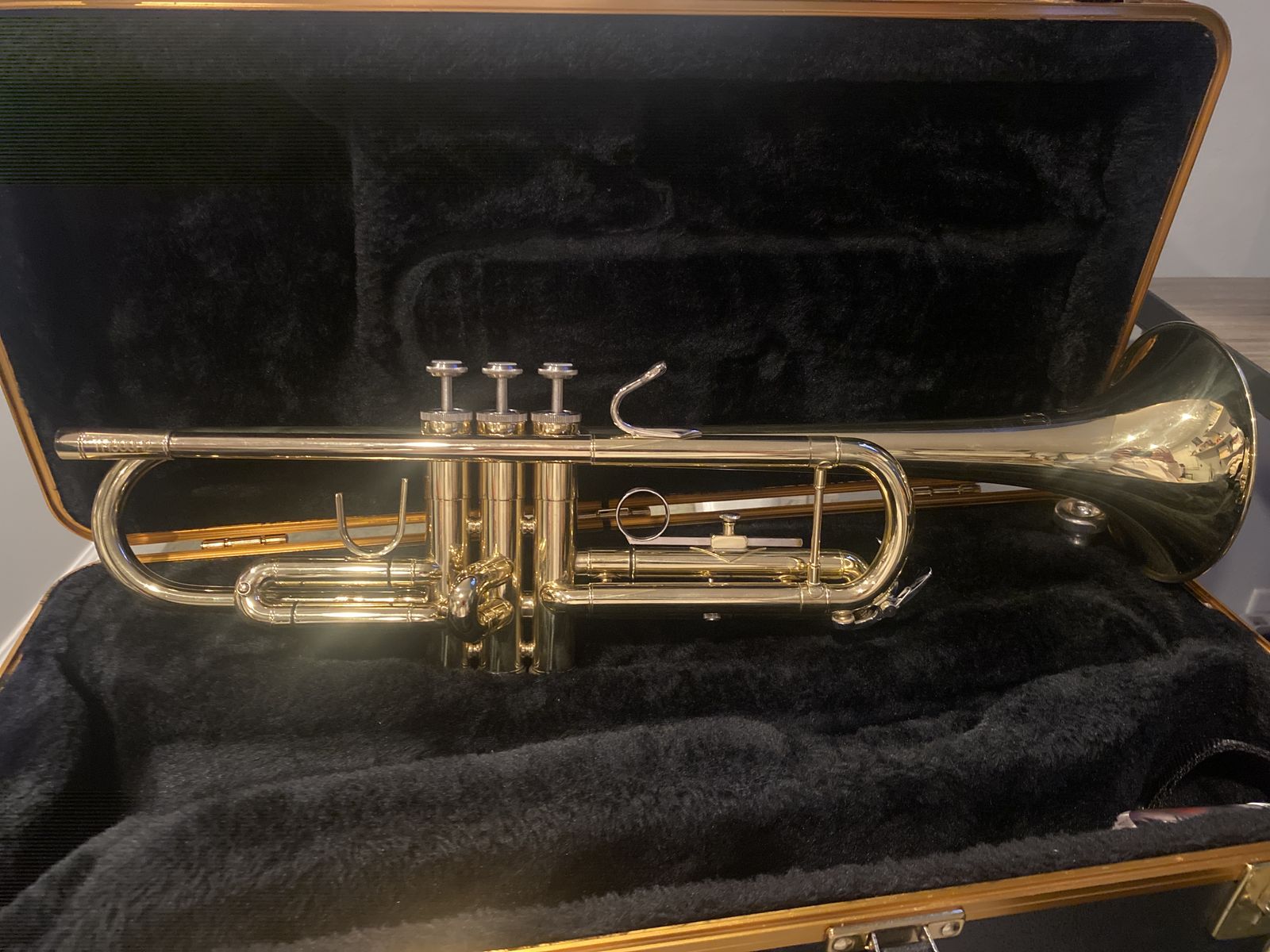 Bach TR300H2 trumpet with case and valve oil