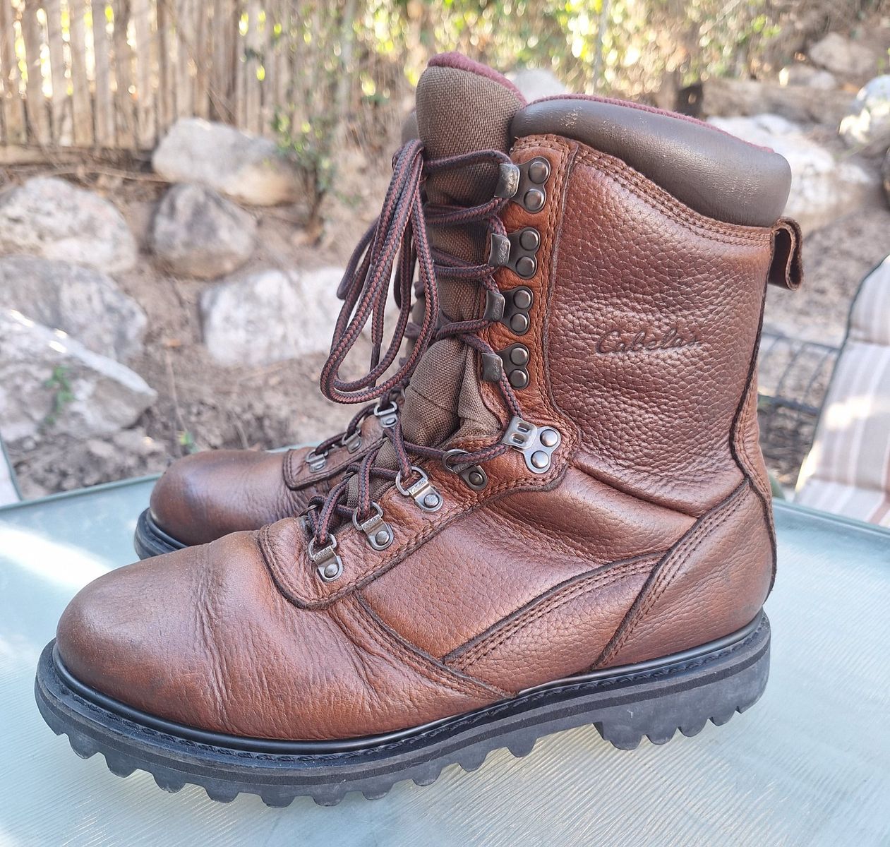 Mens Cabela's Thinsulate Ultra Leather Boots Sz 11