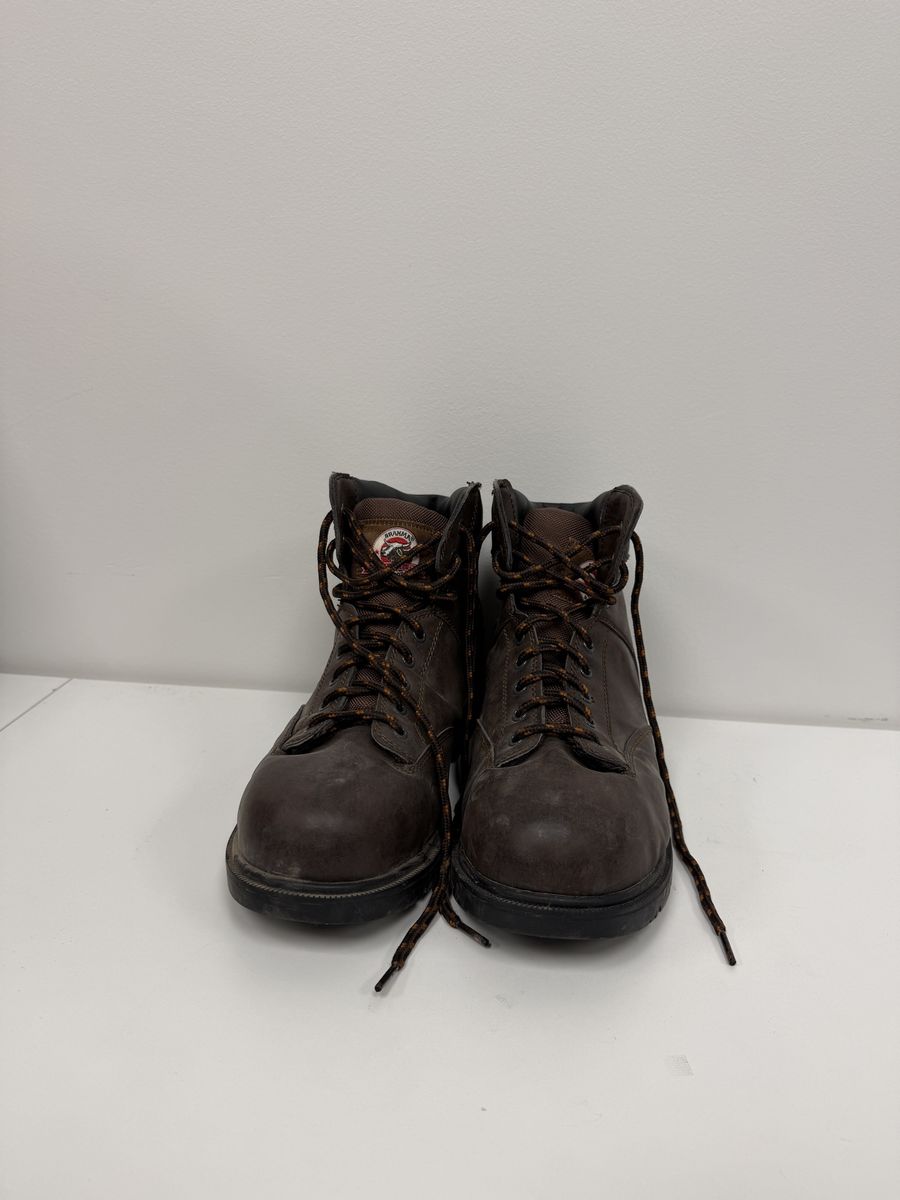 Two Brahma Men's Brown Work Boots Size 11 and 13 Safety Toe ASTM F2413-18