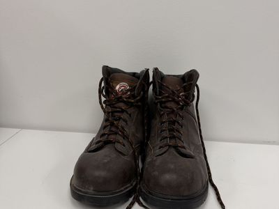 Two Brahma Men's Brown Work Boots Size 11 and 13 Safety Toe ASTM F2413-18