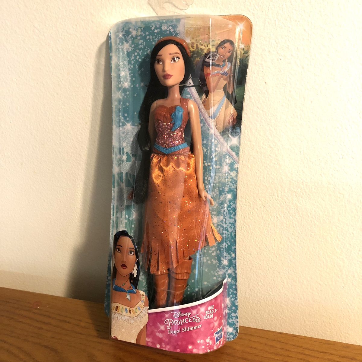 New- Pocahontas Figure/Doll (from the Disney Princess Royal Shimmer Series) - Great Gift!