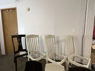 Bassett Solid Maple Wood Dining Chairs – Mix And Match Custom Colors – SEE DESCRIPTION