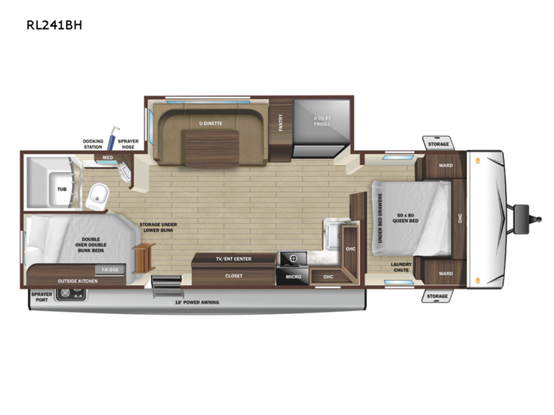 Used 2022 Highland Ridge RV Range Lite RL241BH