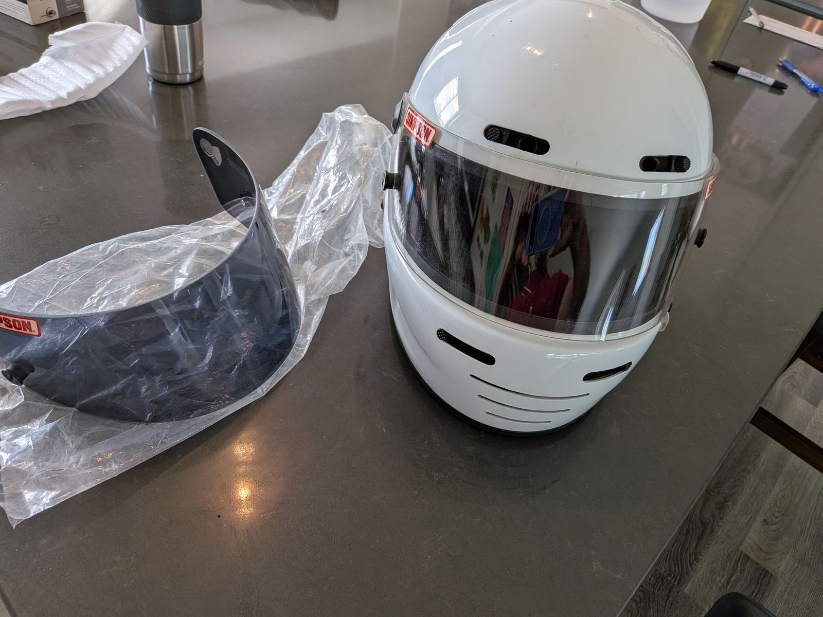 Simpson Racing Helmet - Medium- SA95 (expired)