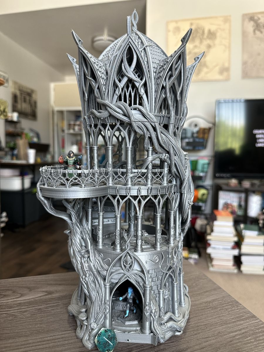 D&D Miniature Tower