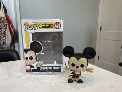 Funko Pop! Disney Mickey 90 Years #428 Conductor Mickey Vinyl Figure Boxed