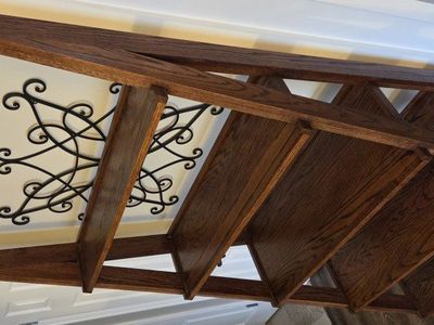 Mission/Craftsmen Style Ladder Bookcase