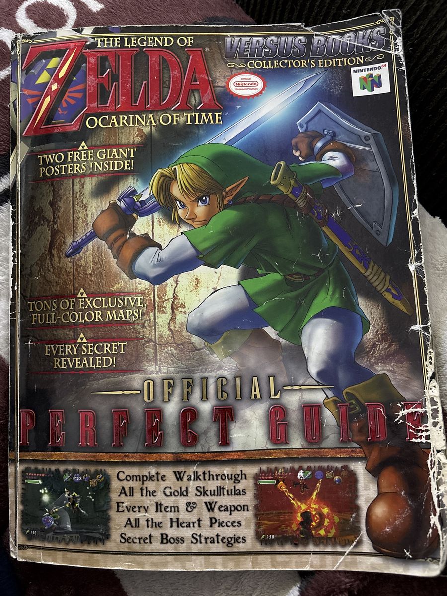 The legend of Zelda ocarina of time official perfect guide