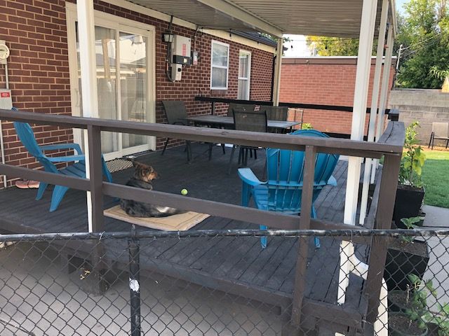 FREE Deck – You Remove & Haul (Awning Not Included)
