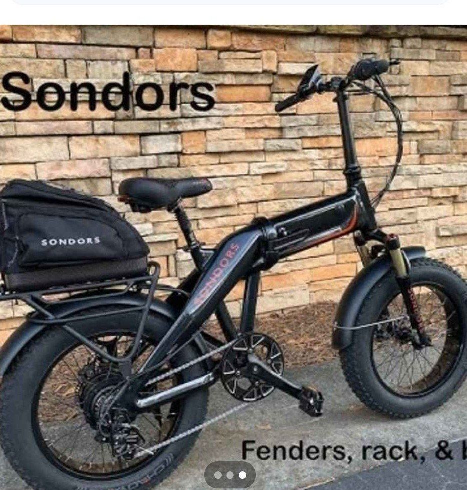 Sondors fold xs 750 watts 400 miles