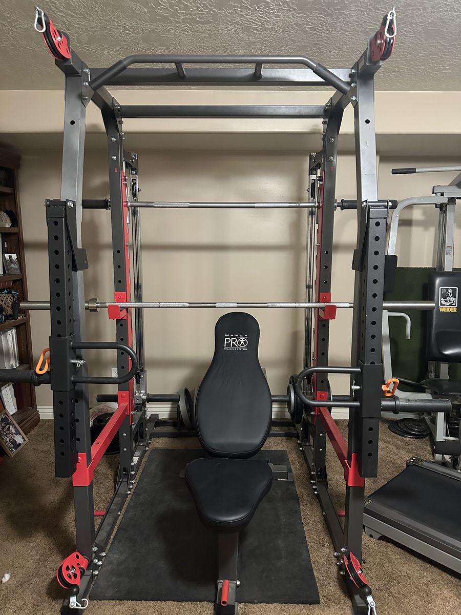 Marcy Pro Smith Machine and Squat Rack