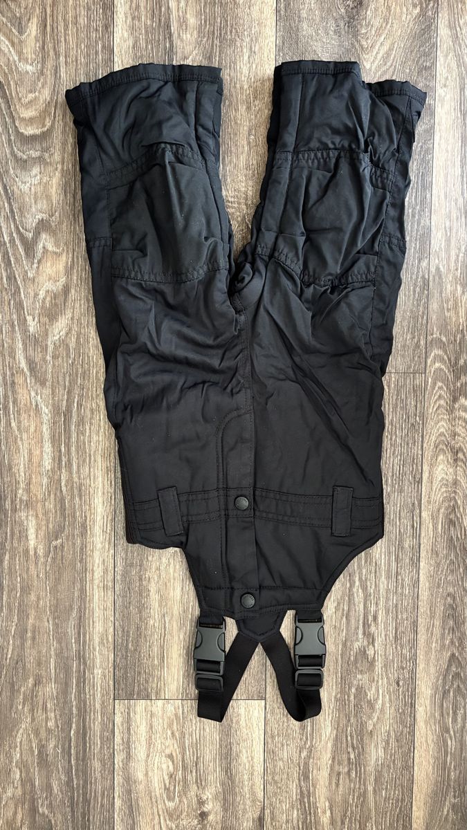 Baby Gap Black Snow Bib with Suspenders (12-18m)