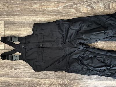 Baby Gap Black Snow Bib with Suspenders (12-18m)