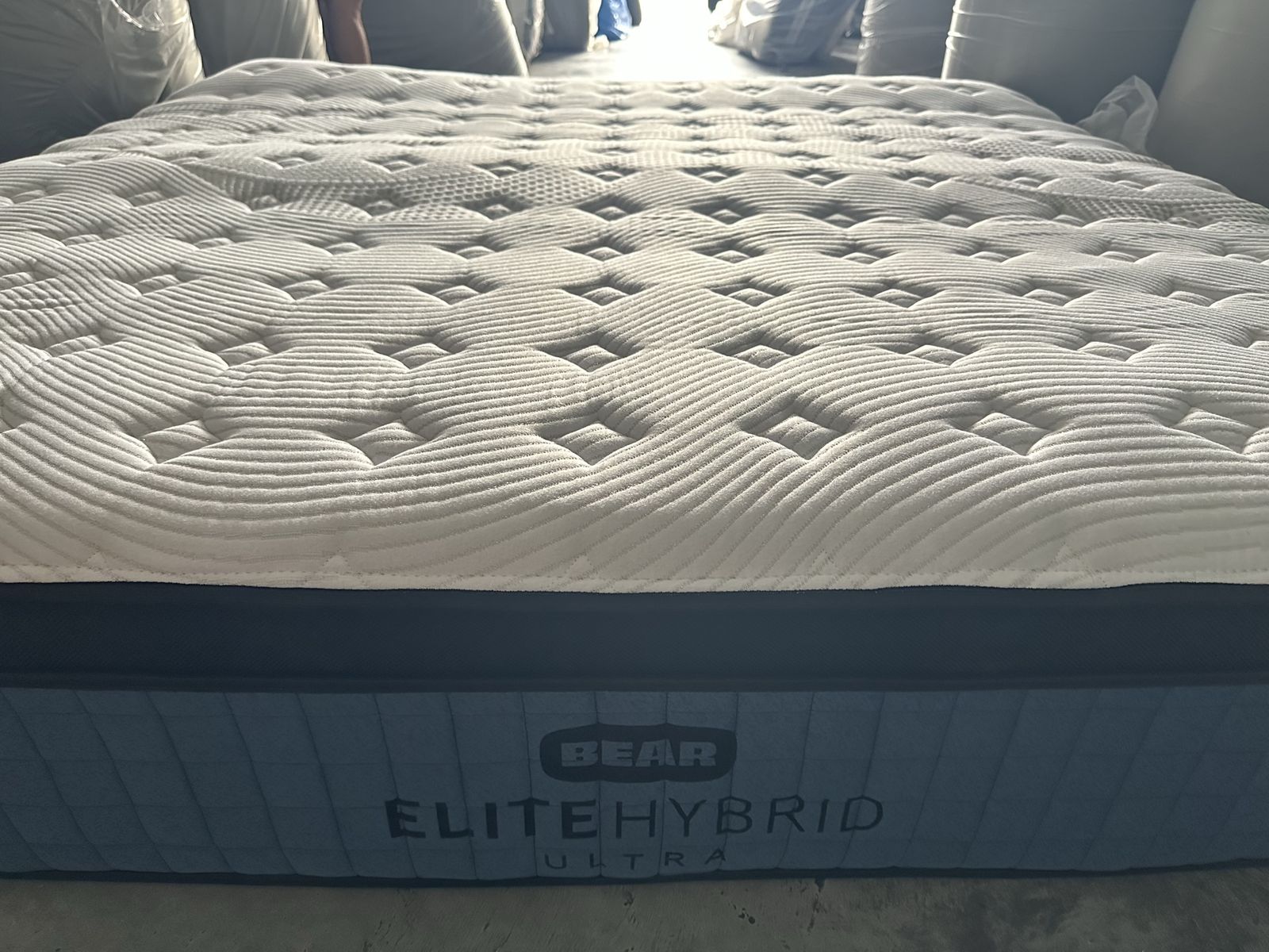 Bear Elite Ultra Hybrid King Mattress-New, Fiberglass Free