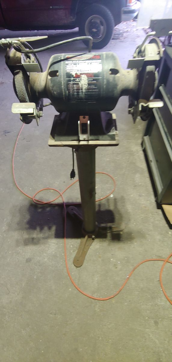 Bench Grinder W/stand