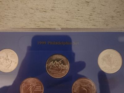 1999 state quarters Philadelphia mint
