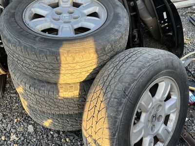 Set Of 3 Ridgeline Wheels And Tires $200