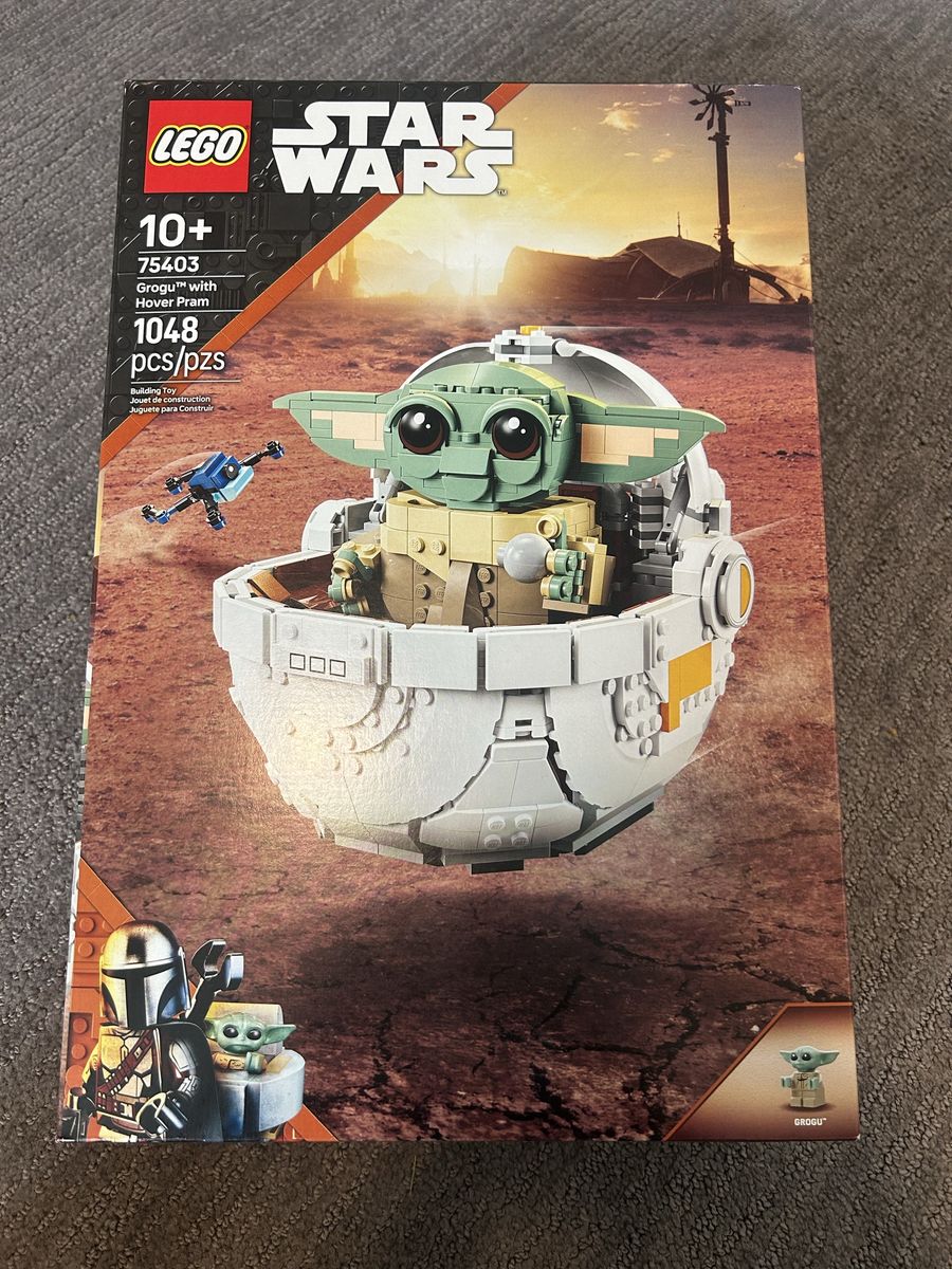 Star Wars Lego - Grogu With Hover Pram