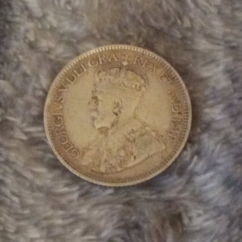 1918 Canada 10 cent 92.5% silver $6