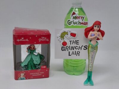 Disney Little Mermaid Glitter Ornament and Pen