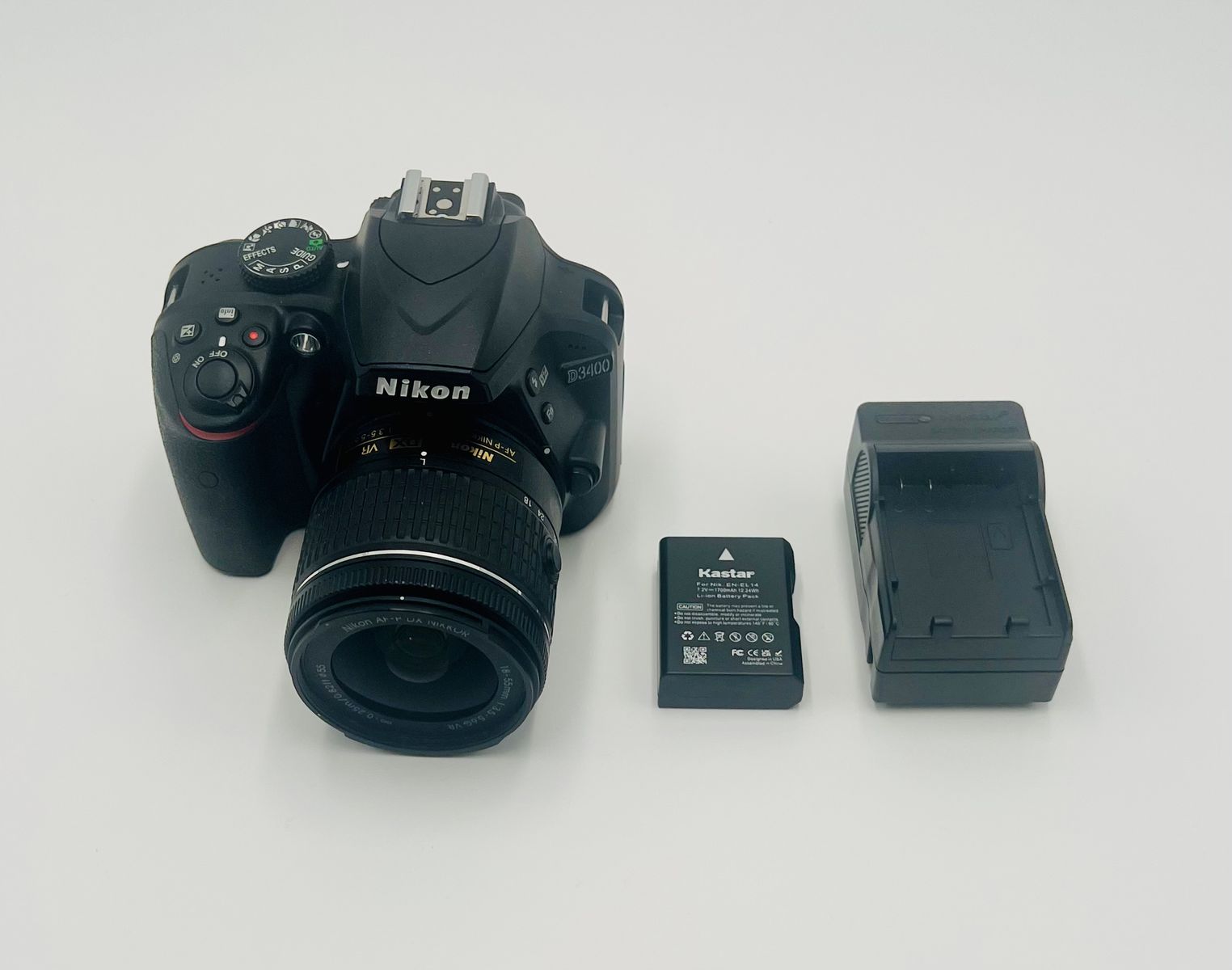 Nikon D3400 W/ 18-55mm VR Lens