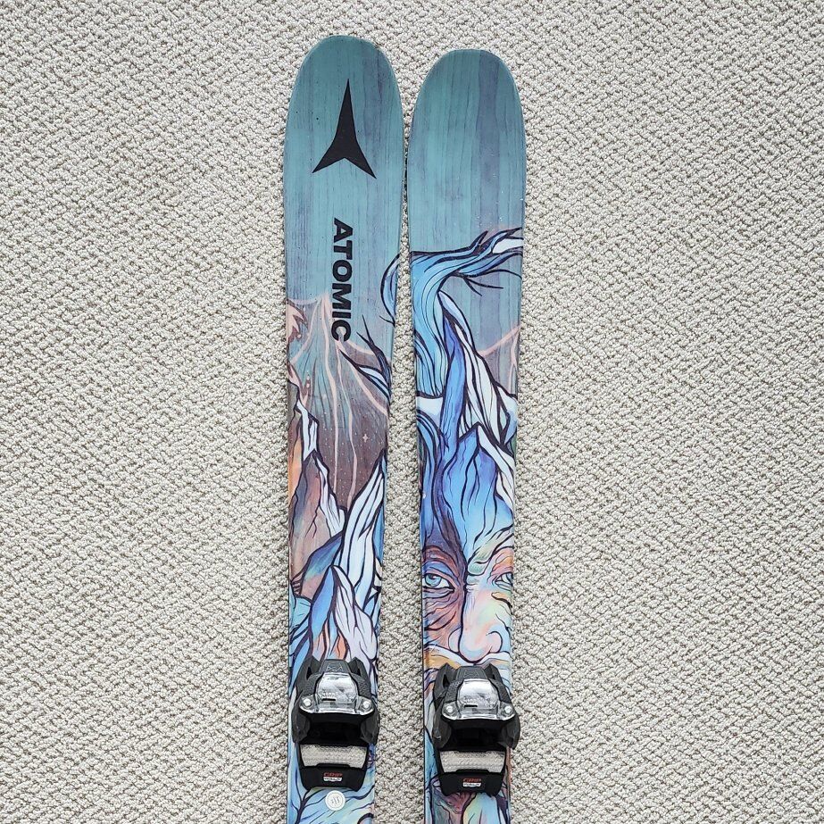 2022 Atomic Bent Chetler Mini Skis w/ Bindings