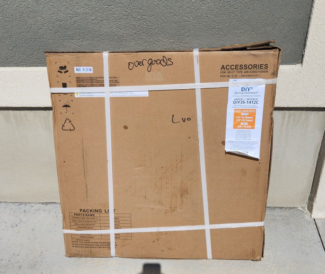 Mr cool DIY line set mini split AC