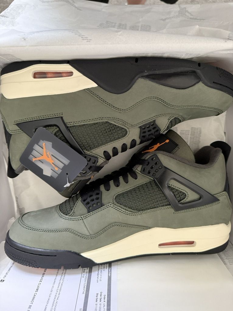 Jordan 4 Undefeated Size 11.5