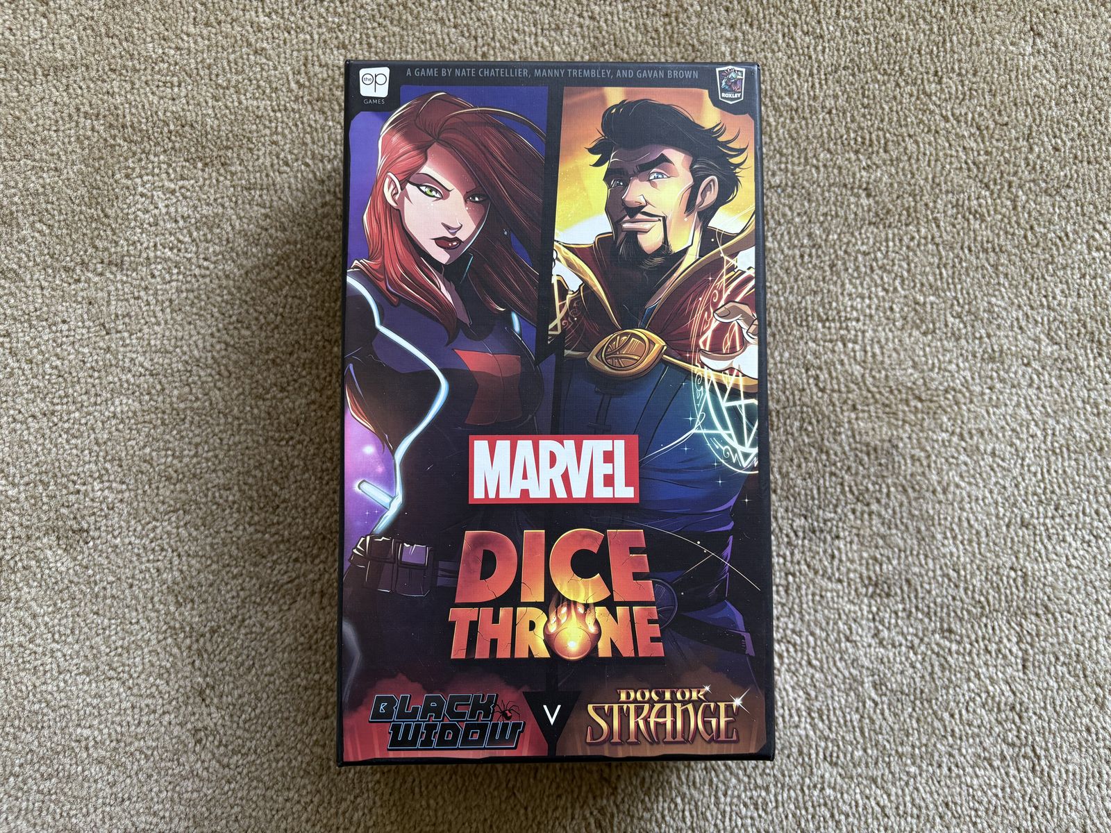 COMPLETE Marvel Dice Throne Game (Black Widow vs. Doctor Strange)