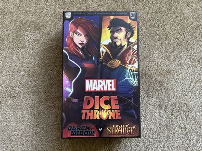COMPLETE Marvel Dice Throne Game (Black Widow vs. Doctor Strange)
