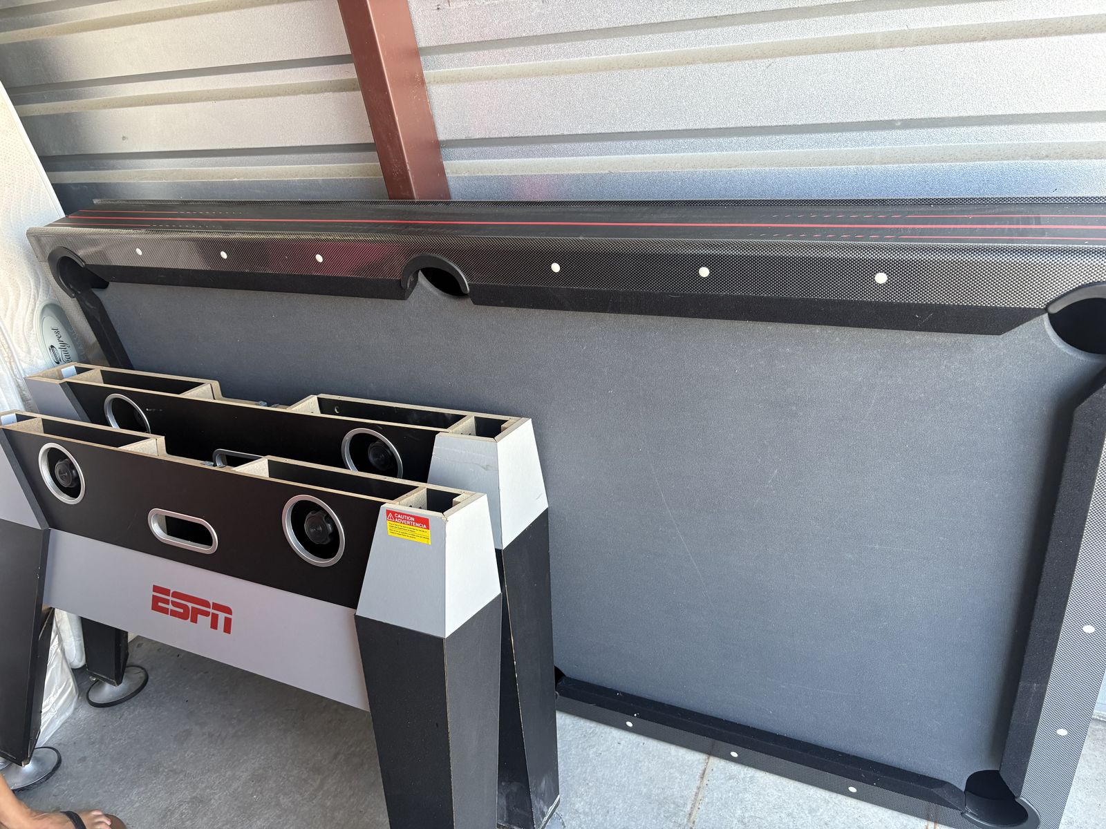 ESPN Combo Air Hockey/Pool Table