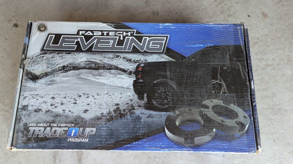 Dodge ram 2" level kit 2500, 3500