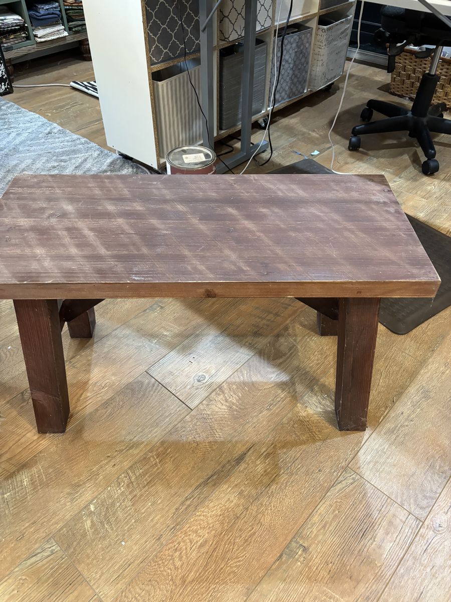 Small Farmhouse Style Bench