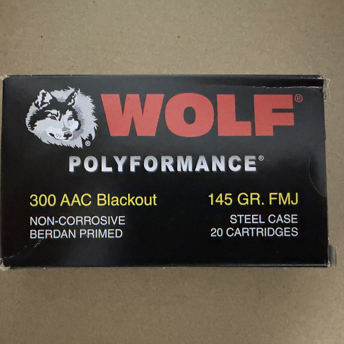 Wolf Polyformance 300 AAC Blackout Ammo