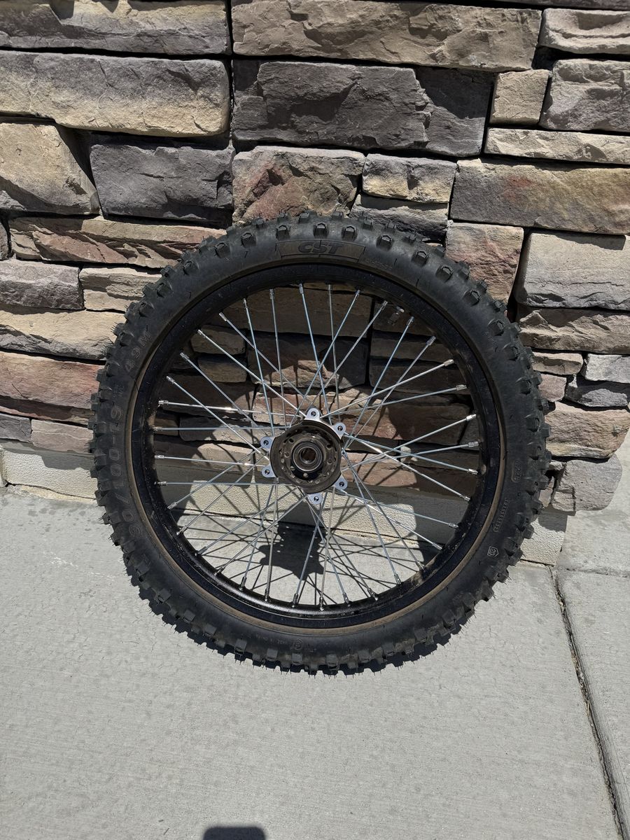 19” Electric Moto Front Wheel and Tire Surron Ultrabee