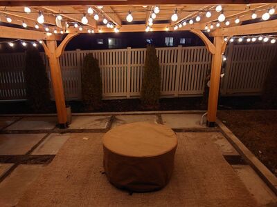 Bronze Round 44 inches Round fire pit