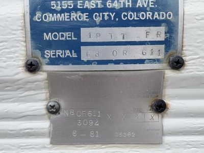1981 Great Divide Coach 18 TT FR Travel Trailer