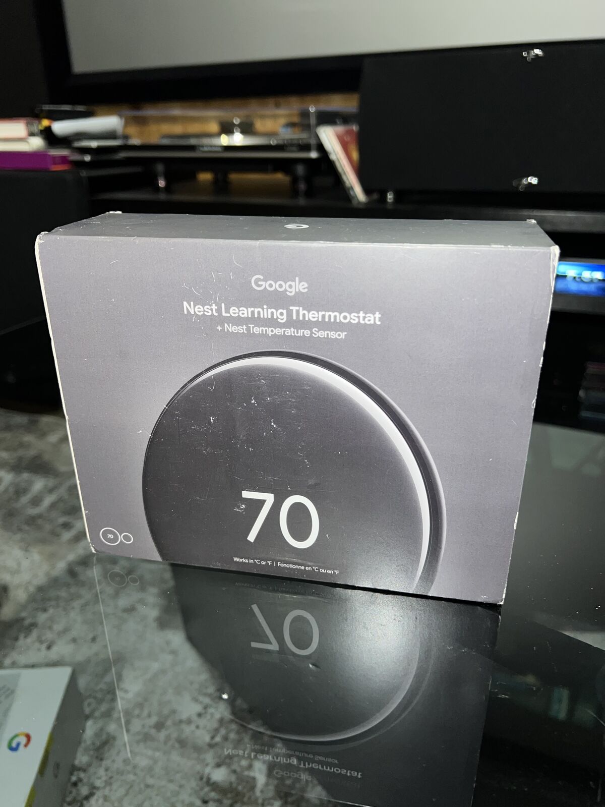 ️ Google Nest Learning Thermostat (4th Gen) + Nest Temperature Sensor (2nd Gen) – Open Box ️