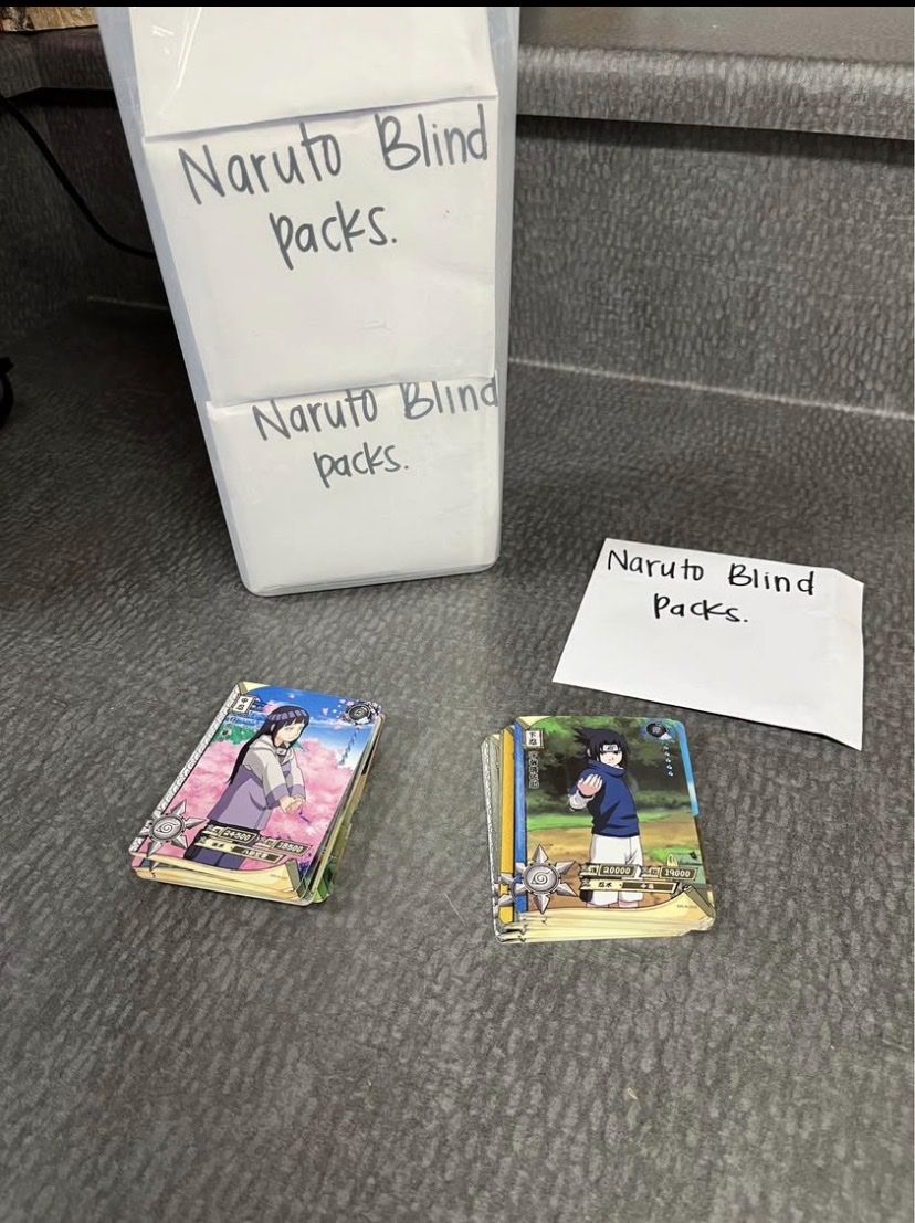 Naruto kayou cards blind pack.
