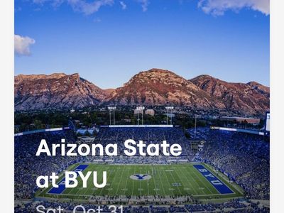 BYU vs Arizona State football October 31