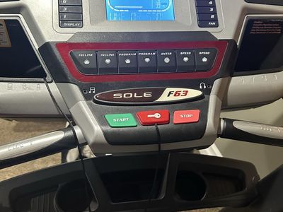 Sole F63 Folding Treadmill - good Condition, Powerful Motor, Cushion Flex Whisper Deck